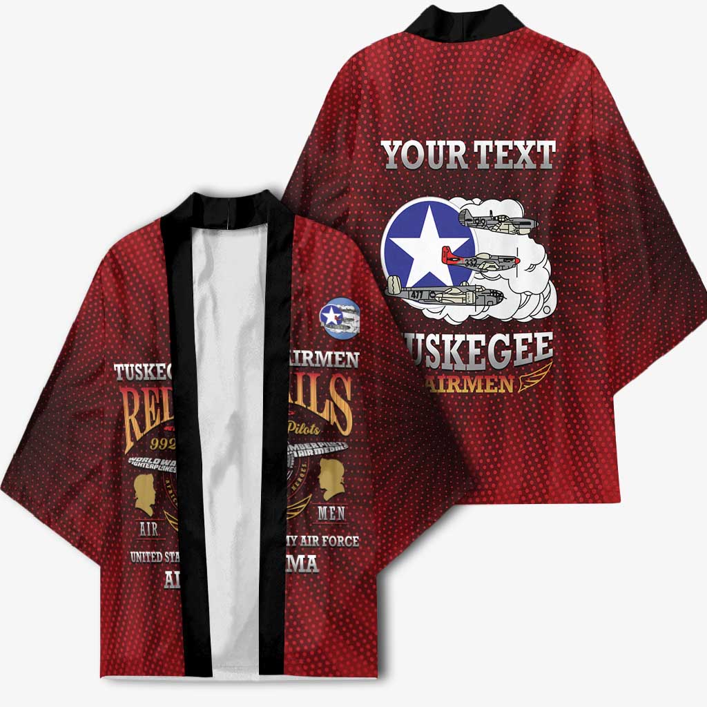 Personalized Red Tails Legacy Kimono Tuskegee Airmen WWII Heroes - Wonder Print Shop