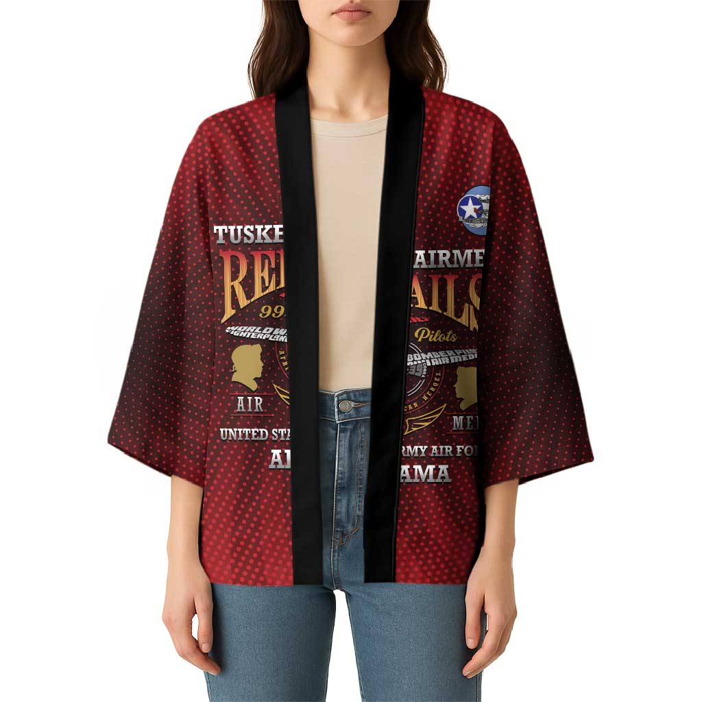Personalized Red Tails Legacy Kimono Tuskegee Airmen WWII Heroes - Wonder Print Shop