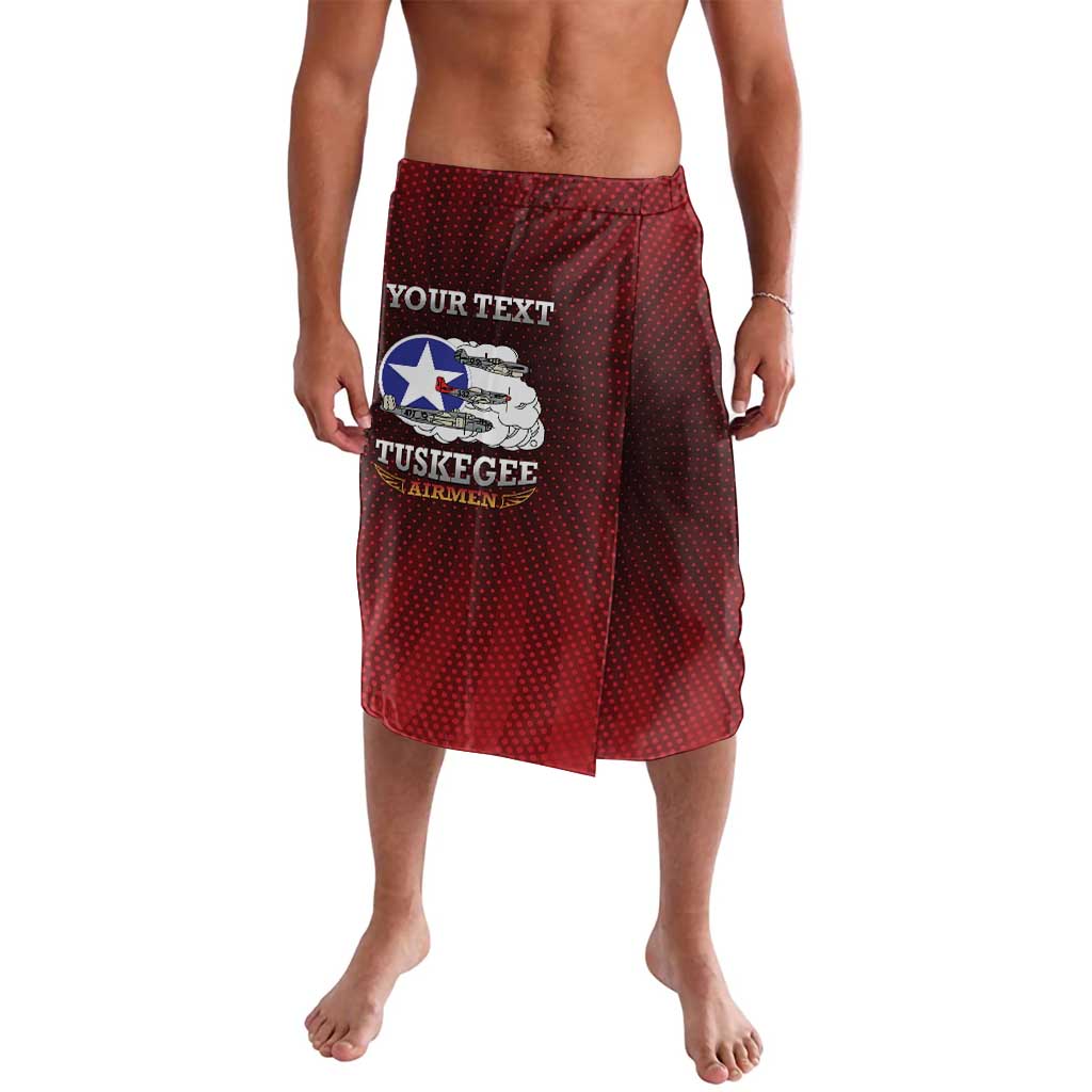 Personalized Red Tails Legacy Lavalava Tuskegee Airmen WWII Heroes - Wonder Print Shop