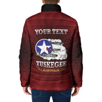 Personalized Red Tails Legacy Padded Jacket Tuskegee Airmen WWII Heroes - Wonder Print Shop