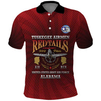 Personalized Red Tails Legacy Polo Shirt Tuskegee Airmen WWII Heroes - Wonder Print Shop