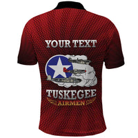 Personalized Red Tails Legacy Polo Shirt Tuskegee Airmen WWII Heroes - Wonder Print Shop