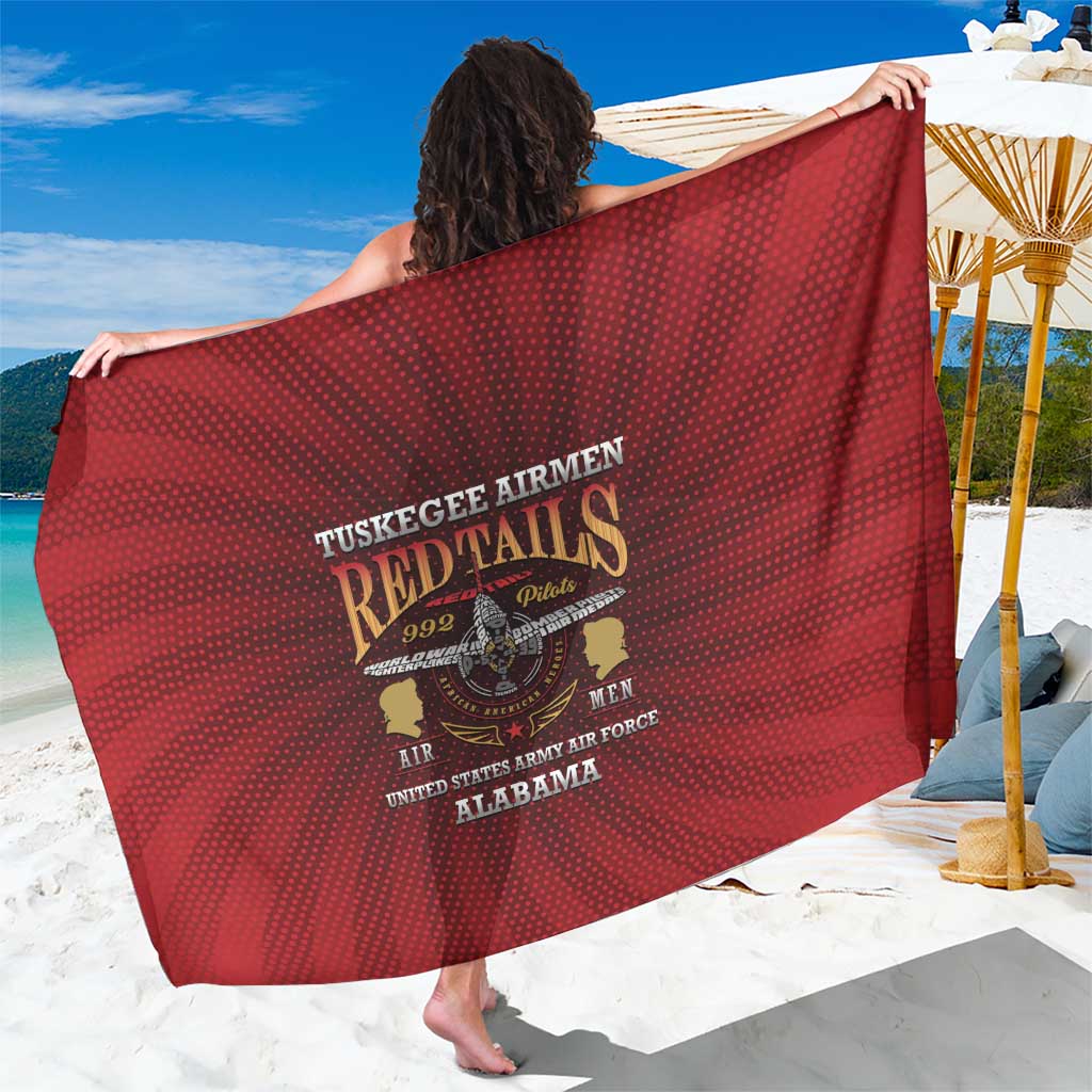 Red Tails Legacy Sarong Tuskegee Airmen WWII Heroes - Wonder Print Shop