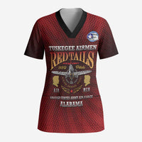 Personalized Red Tails Legacy Scrub Top Tuskegee Airmen WWII Heroes - Wonder Print Shop