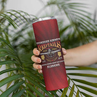 Personalized Red Tails Legacy Skinny Tumbler Tuskegee Airmen WWII Heroes - Wonder Print Shop
