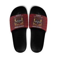 Red Tails Legacy Slide Sandals Tuskegee Airmen WWII Heroes - Wonder Print Shop