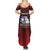 Personalized Red Tails Legacy Summer Maxi Dress Tuskegee Airmen WWII Heroes - Wonder Print Shop