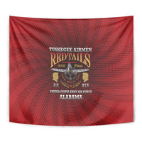 Red Tails Legacy Tapestry Tuskegee Airmen WWII Heroes - Wonder Print Shop