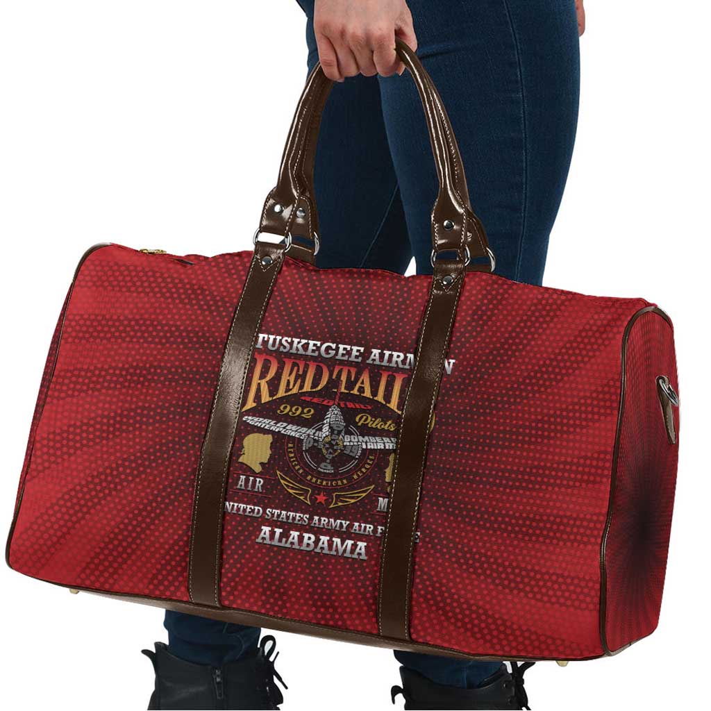Red Tails Legacy Travel Bag Tuskegee Airmen WWII Heroes - Wonder Print Shop