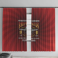 Red Tails Legacy Window Curtain Tuskegee Airmen WWII Heroes - Wonder Print Shop