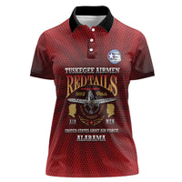 Personalized Red Tails Legacy Women Polo Shirt Tuskegee Airmen WWII Heroes - Wonder Print Shop