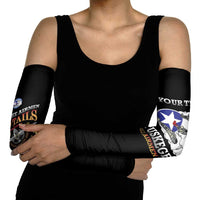 Red Tails Legacy Arm Sleeves Tuskegee Airmen WWII Heroes - Black Color - Wonder Print Shop