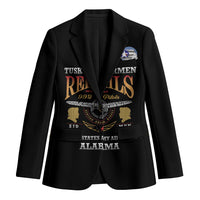 Personalized Red Tails Legacy Blazer Tuskegee Airmen WWII Heroes - Black Color - Wonder Print Shop
