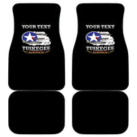 Red Tails Legacy Car Mats Tuskegee Airmen WWII Heroes - Black Color - Wonder Print Shop