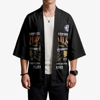 Personalized Red Tails Legacy Kimono Tuskegee Airmen WWII Heroes - Black Color - Wonder Print Shop