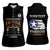 Personalized Red Tails Legacy Women Sleeveless Polo Shirt Tuskegee Airmen WWII Heroes - Black Color - Wonder Print Shop