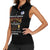 Personalized Red Tails Legacy Women Sleeveless Polo Shirt Tuskegee Airmen WWII Heroes - Black Color - Wonder Print Shop