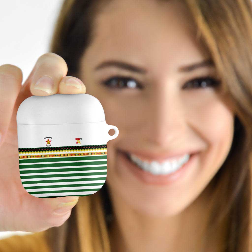 Zimbabwe Rugby Sevens AirPods Case Go Cheetahs Go - Wonder Print Shop