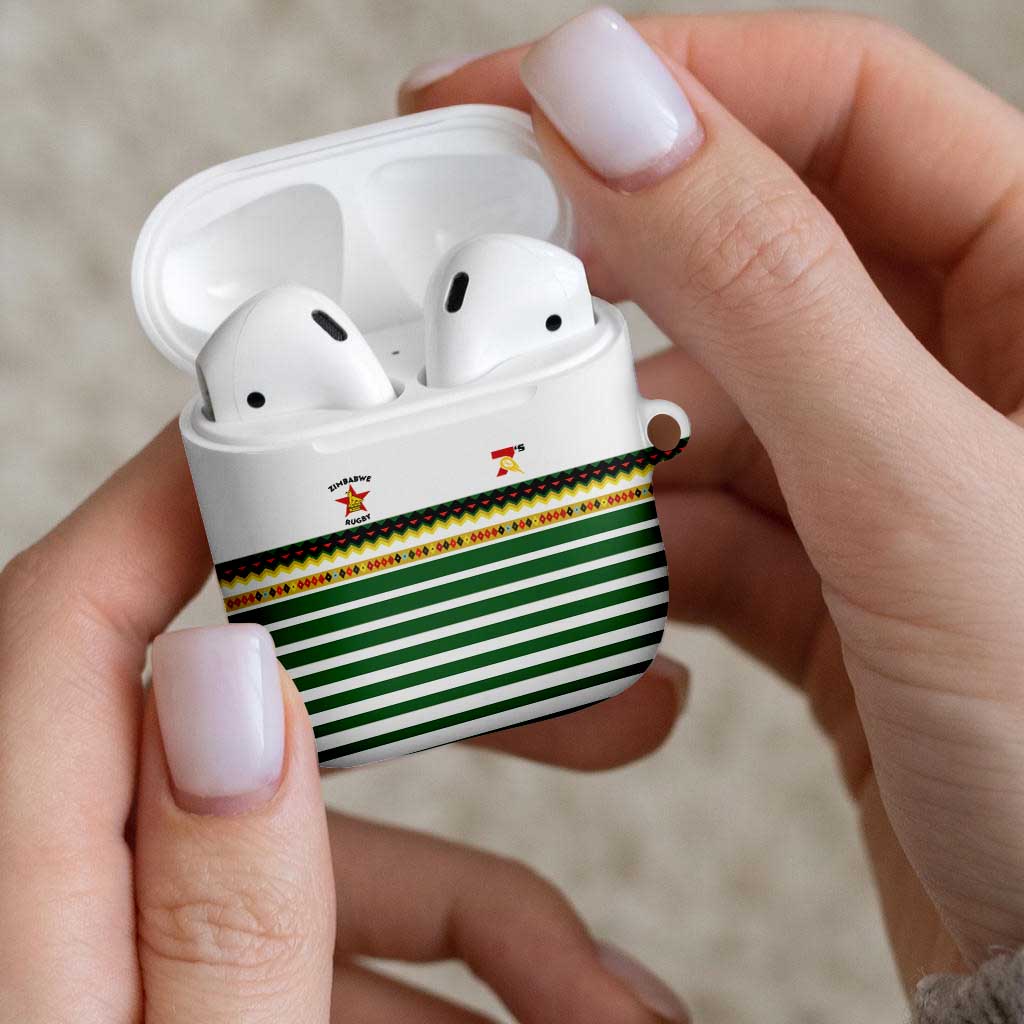 Zimbabwe Rugby Sevens AirPods Case Go Cheetahs Go - Wonder Print Shop