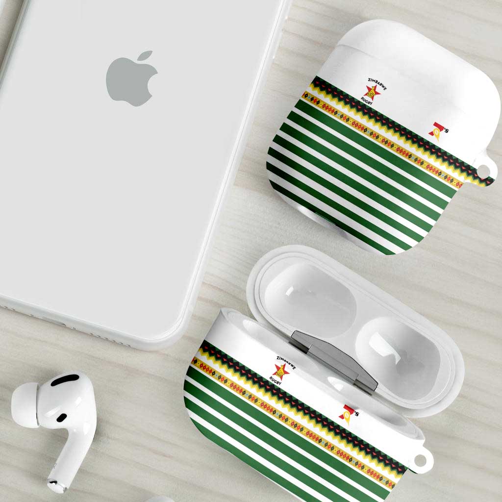 Zimbabwe Rugby Sevens AirPods Case Go Cheetahs Go - Wonder Print Shop