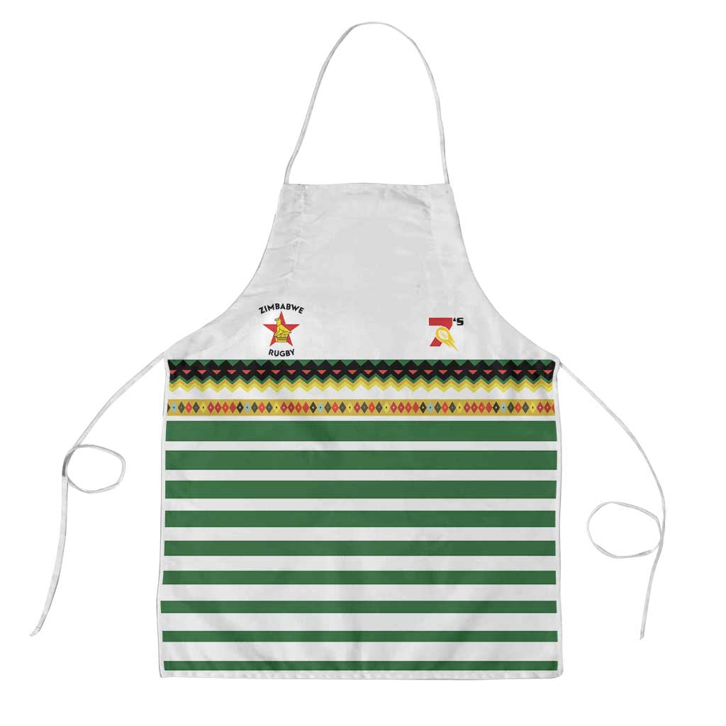 Zimbabwe Rugby Sevens Apron Go Cheetahs Go - Wonder Print Shop