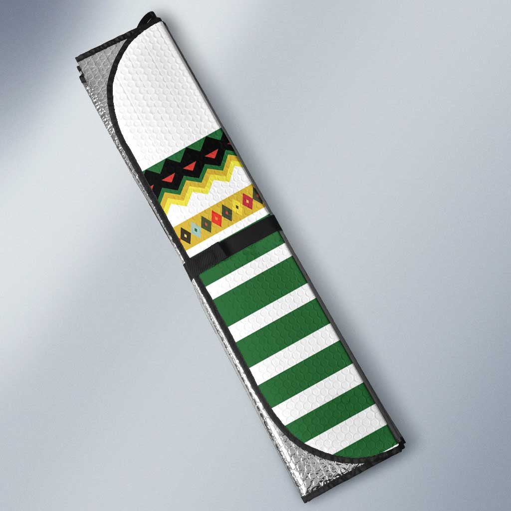 Zimbabwe Rugby Sevens Auto Sun Shade Go Cheetahs Go - Wonder Print Shop