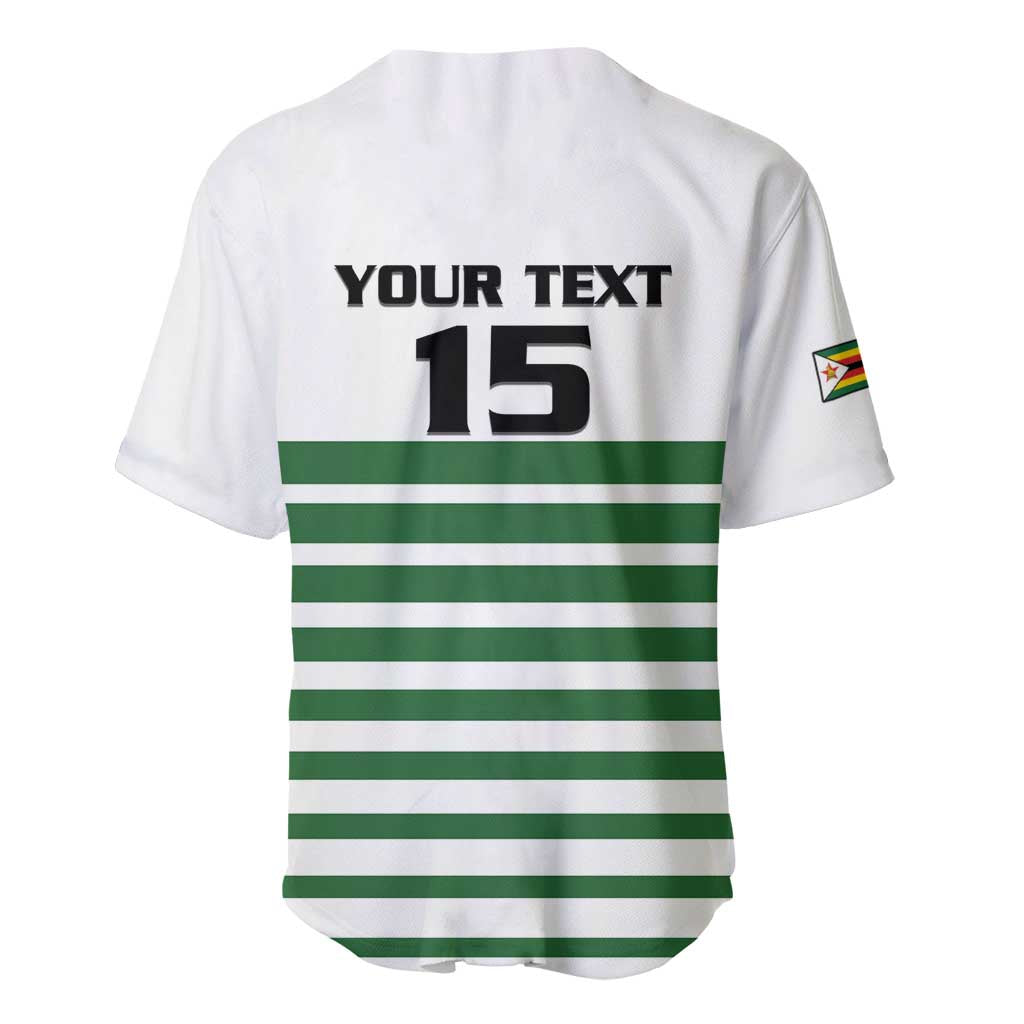 Zimbabwe Rugby Sevens Custom Baseball Jersey Go Cheetahs Go - Wonder Print Shop