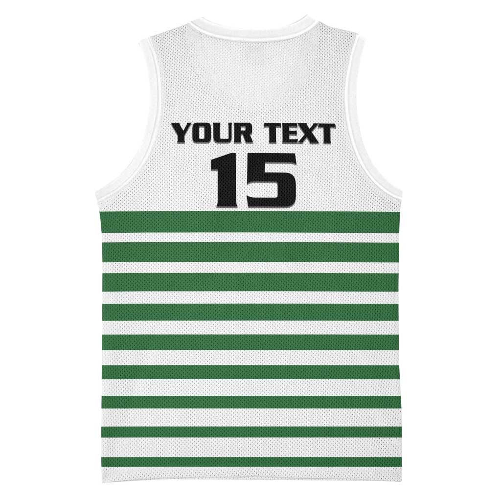 Zimbabwe Rugby Sevens Custom Basketball Jersey Go Cheetahs Go - Wonder Print Shop