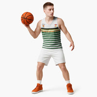 Zimbabwe Rugby Sevens Custom Basketball Jersey Go Cheetahs Go - Wonder Print Shop