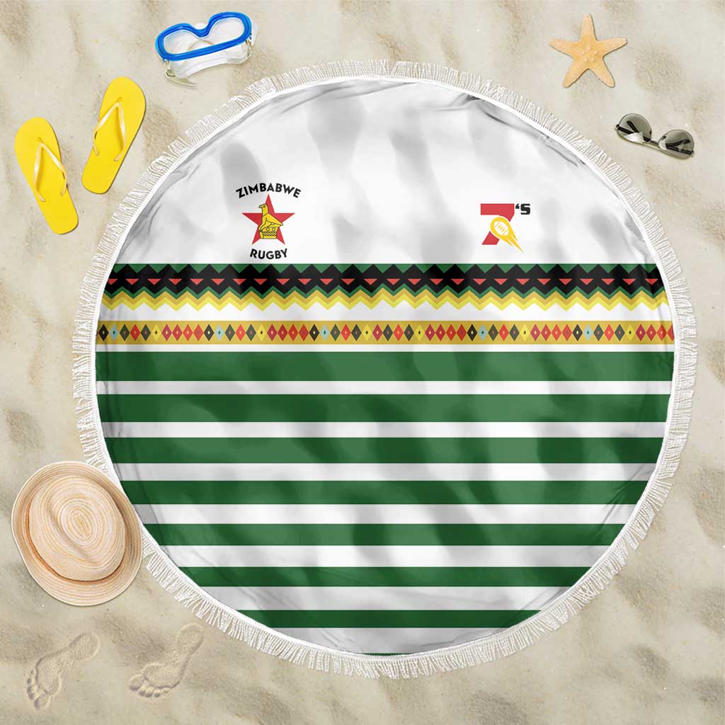 Zimbabwe Rugby Sevens Beach Blanket Go Cheetahs Go - Wonder Print Shop