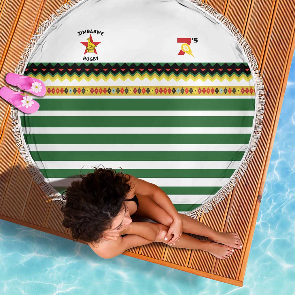 Zimbabwe Rugby Sevens Beach Blanket Go Cheetahs Go - Wonder Print Shop