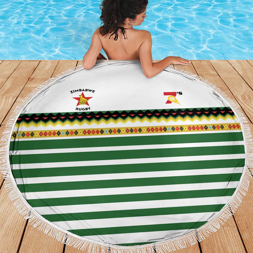 Zimbabwe Rugby Sevens Beach Blanket Go Cheetahs Go - Wonder Print Shop