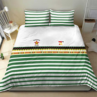 Zimbabwe Rugby Sevens Bedding Set Go Cheetahs Go - Wonder Print Shop