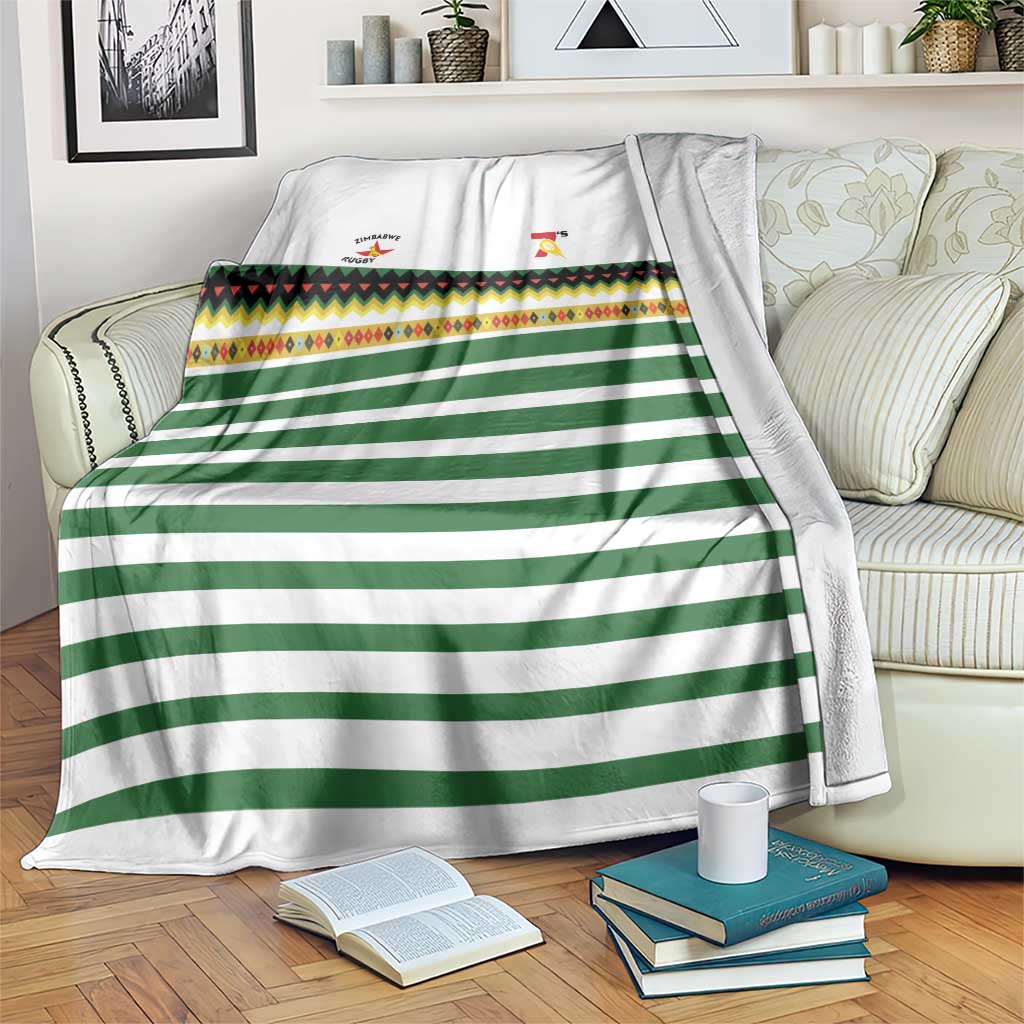 Zimbabwe Rugby Sevens Blanket Go Cheetahs Go - Wonder Print Shop