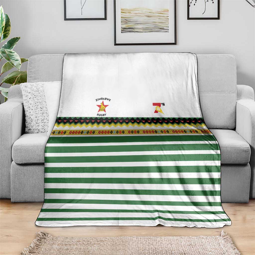 Zimbabwe Rugby Sevens Blanket Go Cheetahs Go - Wonder Print Shop
