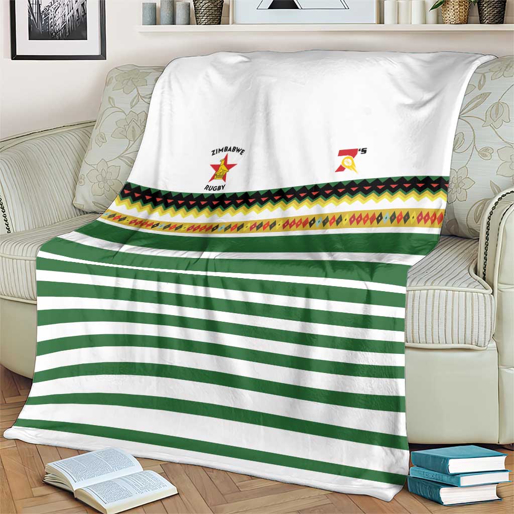 Zimbabwe Rugby Sevens Blanket Go Cheetahs Go - Wonder Print Shop