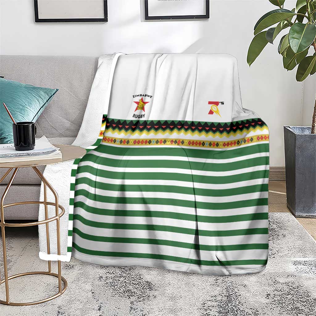 Zimbabwe Rugby Sevens Blanket Go Cheetahs Go - Wonder Print Shop