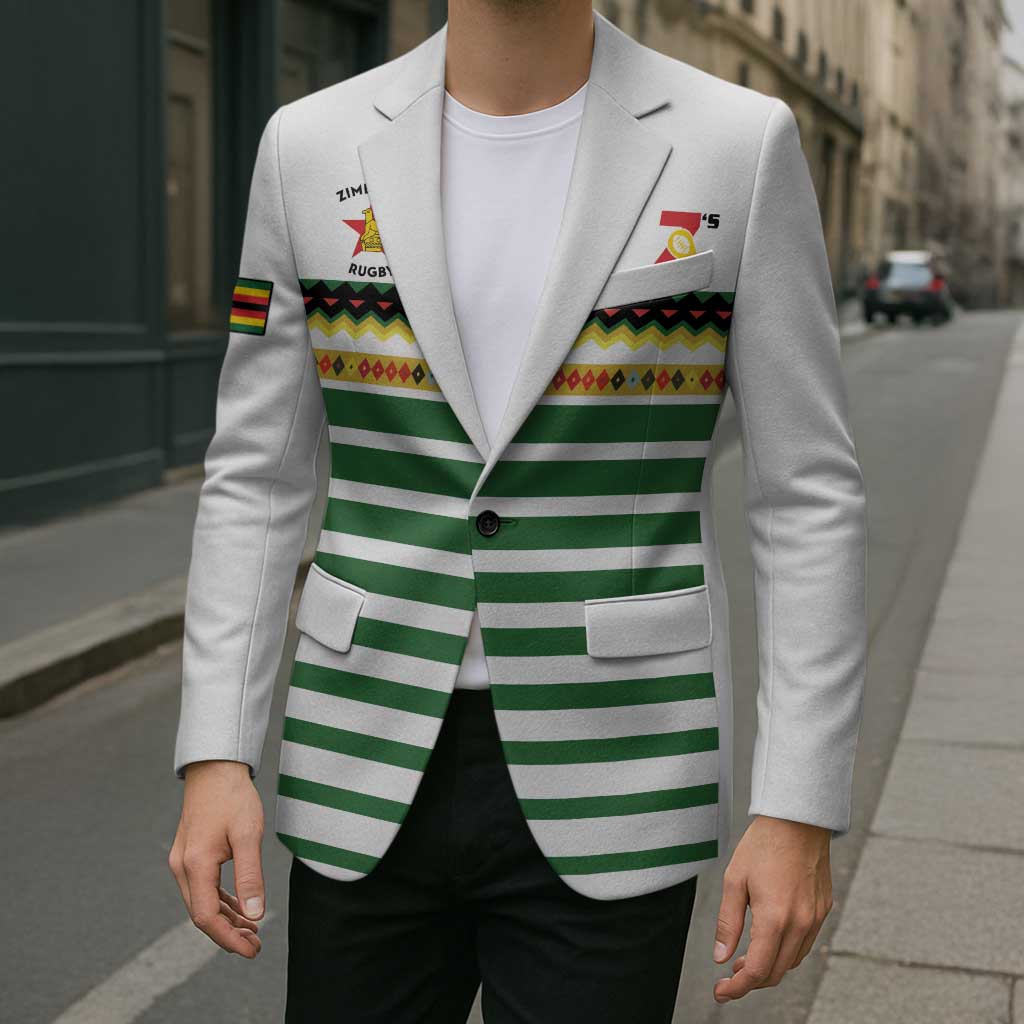 Zimbabwe Rugby Sevens Custom Blazer Go Cheetahs Go - Wonder Print Shop