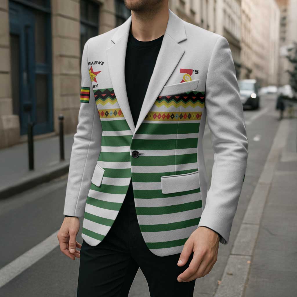 Zimbabwe Rugby Sevens Custom Blazer Go Cheetahs Go - Wonder Print Shop