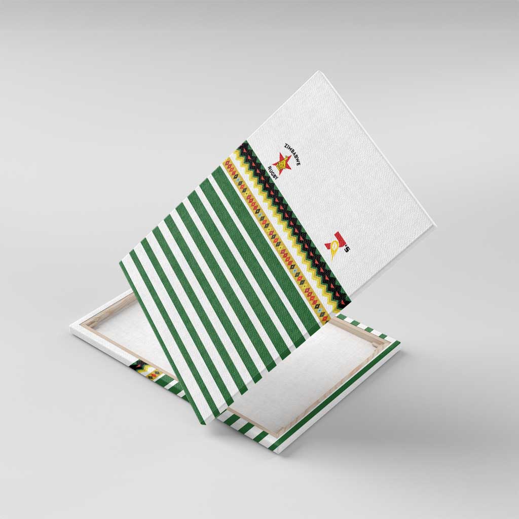 Zimbabwe Rugby Sevens Canvas Wall Art Go Cheetahs Go - Wonder Print Shop