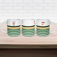 Zimbabwe Rugby Sevens Custom Ceramic Mug Go Cheetahs Go - Wonder Print Shop