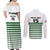 Zimbabwe Rugby Sevens Custom Couples Matching Off Shoulder Maxi Dress and Long Sleeve Button Shirt Go Cheetahs Go - Wonder Print Shop