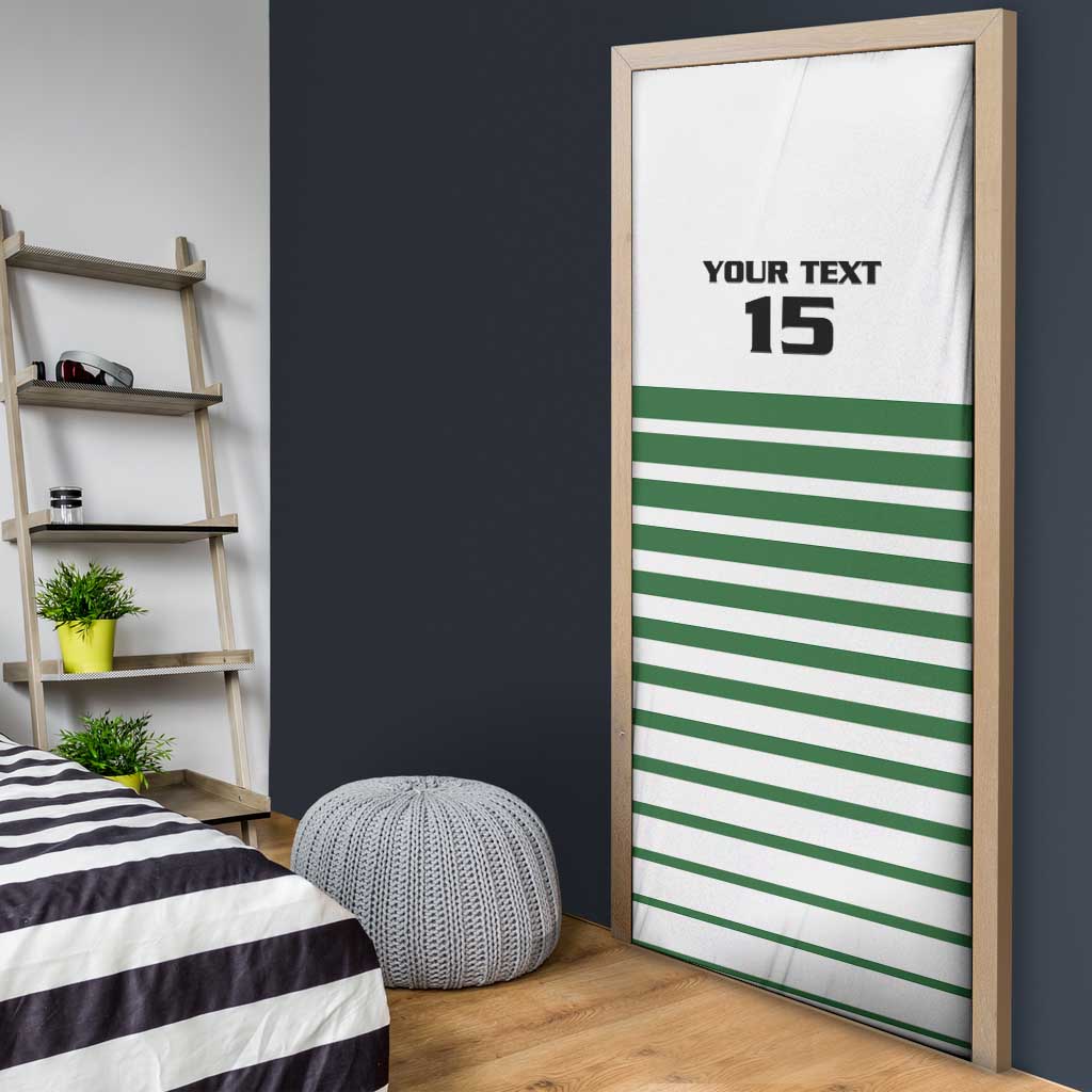 Zimbabwe Rugby Sevens Door Cover Go Cheetahs Go - Wonder Print Shop