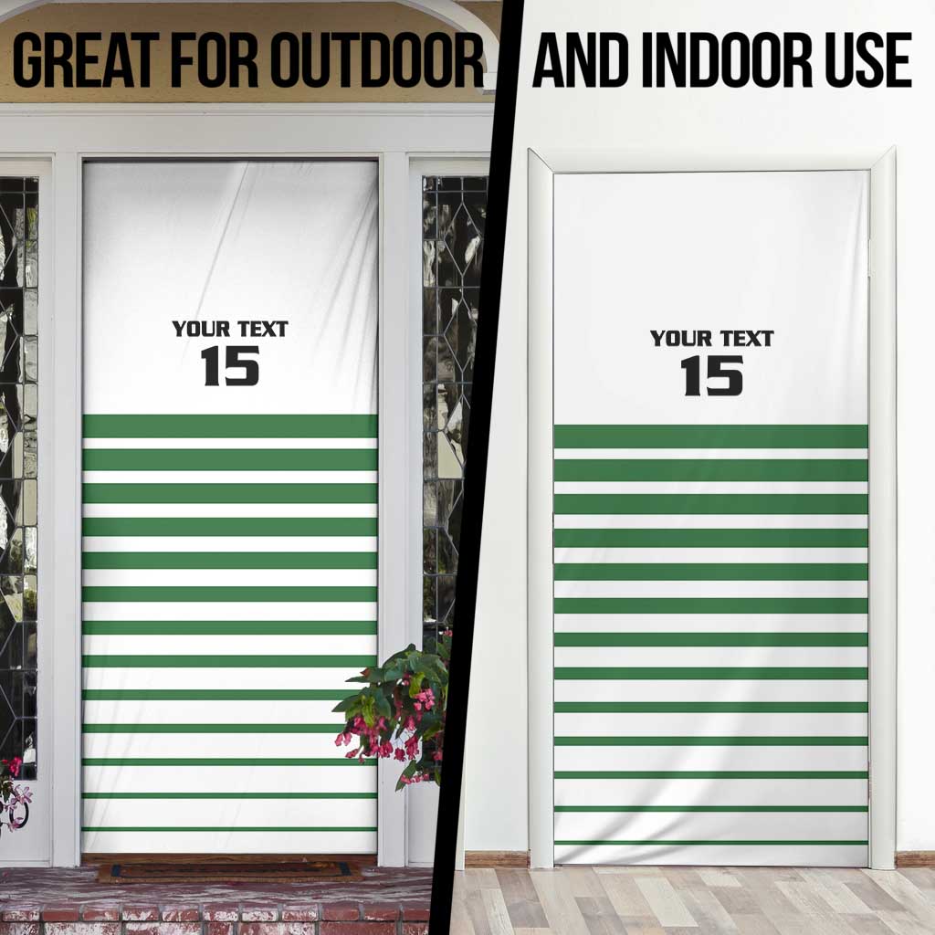 Zimbabwe Rugby Sevens Door Cover Go Cheetahs Go - Wonder Print Shop