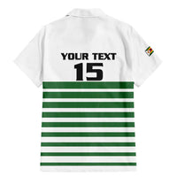 Zimbabwe Rugby Sevens Custom Family Matching Mermaid Dress and Hawaiian Shirt Go Cheetahs Go - Wonder Print Shop