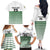 Zimbabwe Rugby Sevens Custom Family Matching Off The Shoulder Long Sleeve Dress and Hawaiian Shirt Go Cheetahs Go - Wonder Print Shop