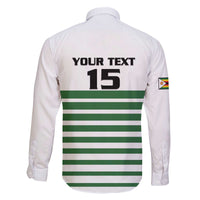 Zimbabwe Rugby Sevens Custom Family Matching Off The Shoulder Long Sleeve Dress and Hawaiian Shirt Go Cheetahs Go - Wonder Print Shop