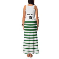 Zimbabwe Rugby Sevens Custom Family Matching Tank Maxi Dress and Hawaiian Shirt Go Cheetahs Go - Wonder Print Shop