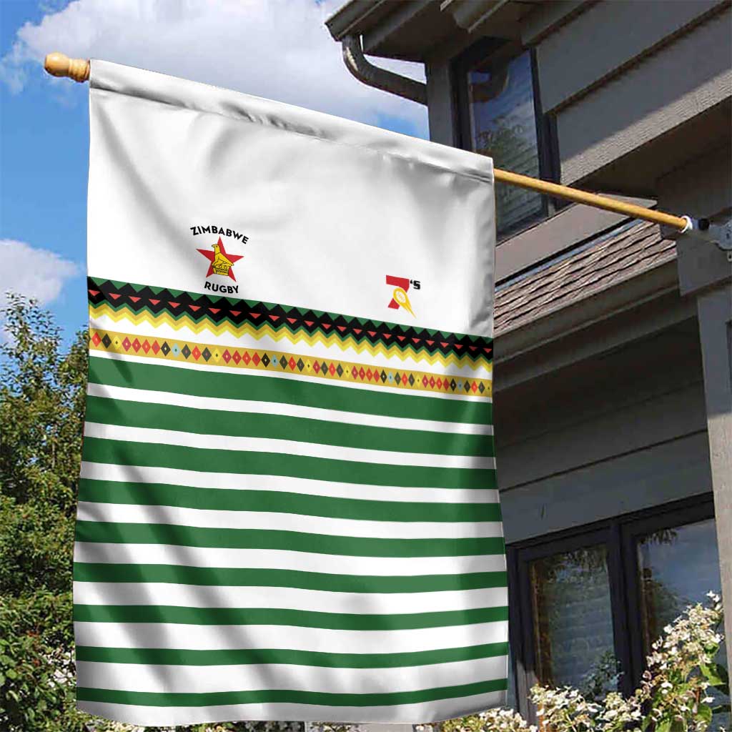 Zimbabwe Rugby Sevens Garden Flag Go Cheetahs Go - Wonder Print Shop