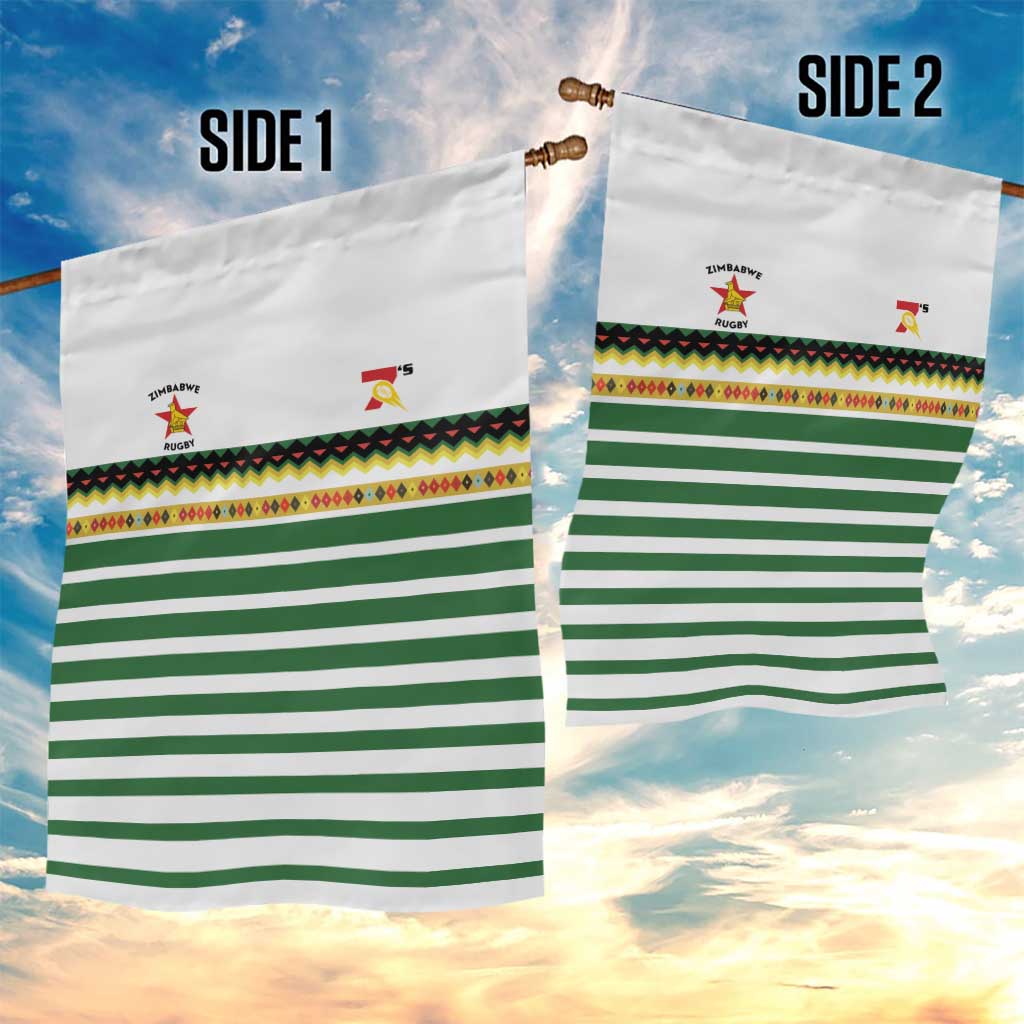 Zimbabwe Rugby Sevens Garden Flag Go Cheetahs Go - Wonder Print Shop